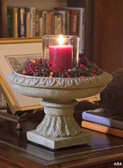 garden-accessories-2 Cast stone accents, like this Campania Pisa birdbath, make wonderful and atmospheric indoor decorations.